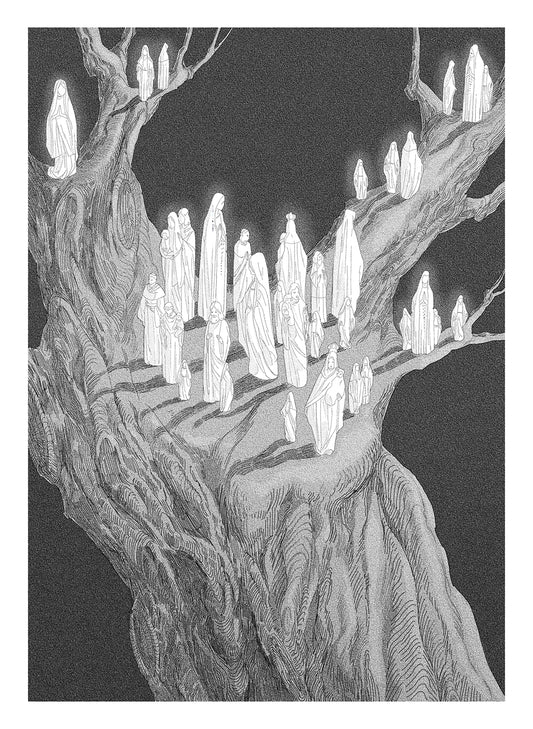 Olga Wieszczyk - Holy Tree Print