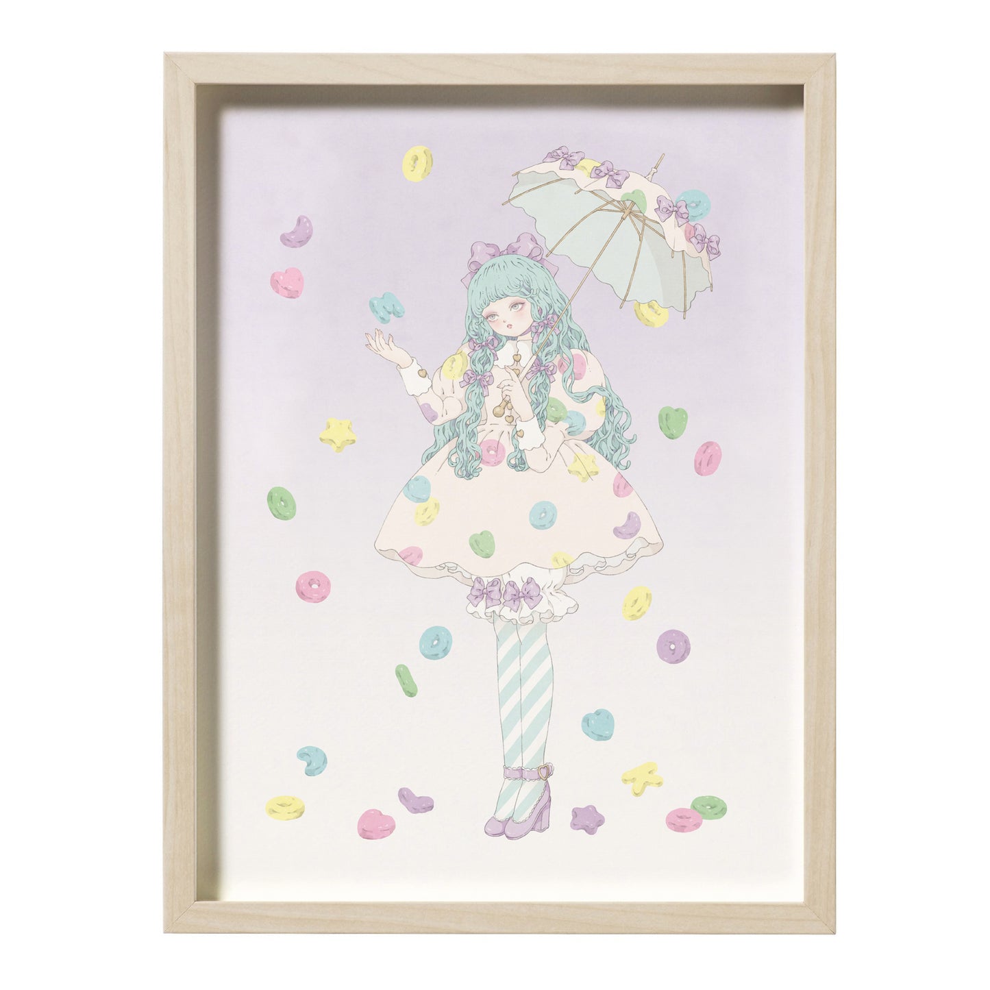 Kira Imai - Milk (Framed) Print