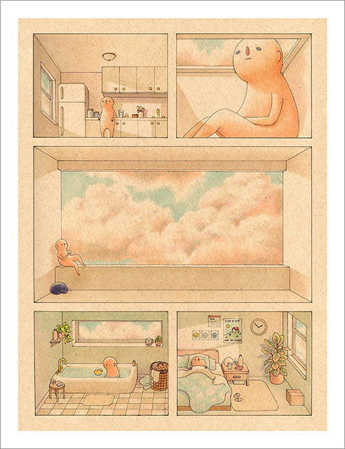 Felicia Chiao - Cloud Apartments Print