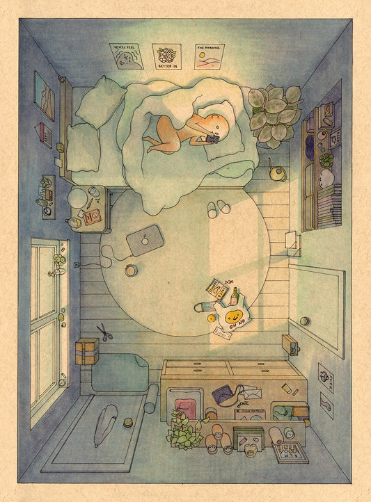 Felicia Chiao - You'll Feel Better in the Morning Print