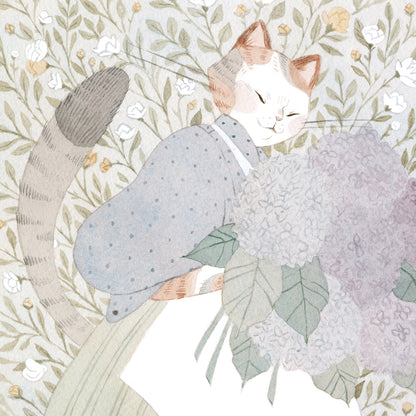 Vanessa Gillings - Floral Feline 2