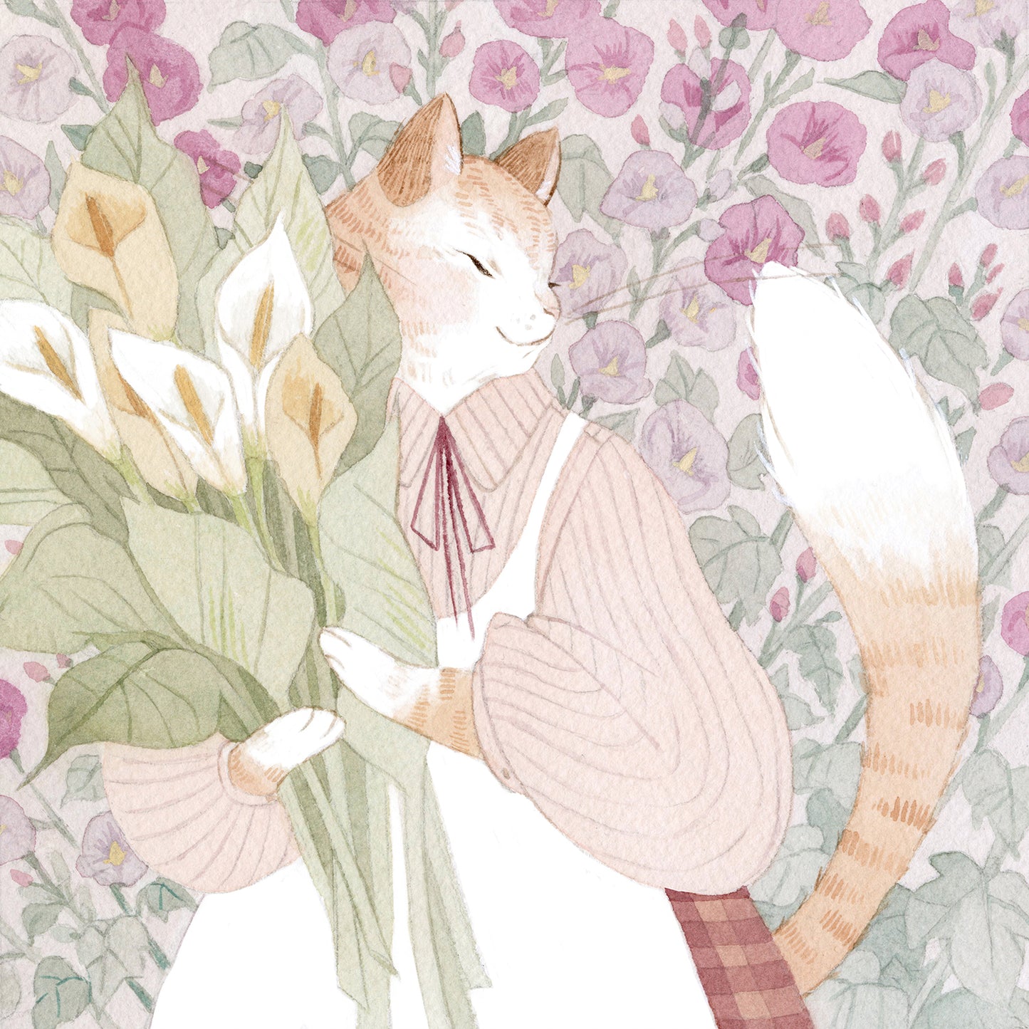 Vanessa Gillings - Floral Feline 3