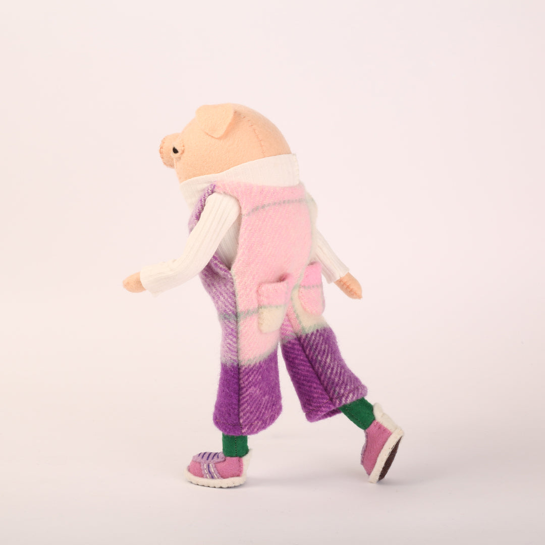 Cat Rabbit - Pig in Blanket (Green Coat)