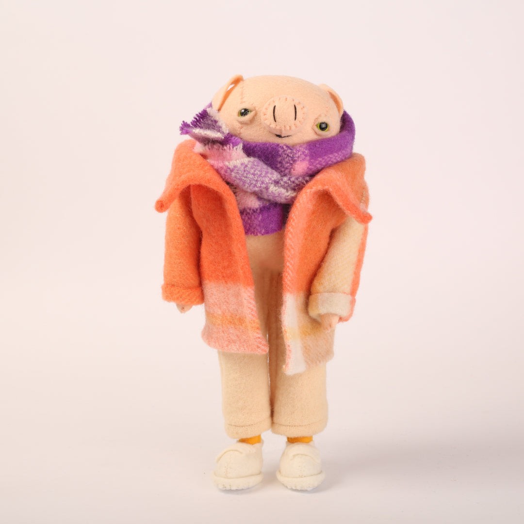 Cat Rabbit - Pig in Blanket (Orange Coat)