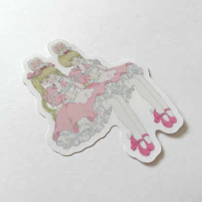 Kira Imai - Bunny Parlor Teatime Sticker