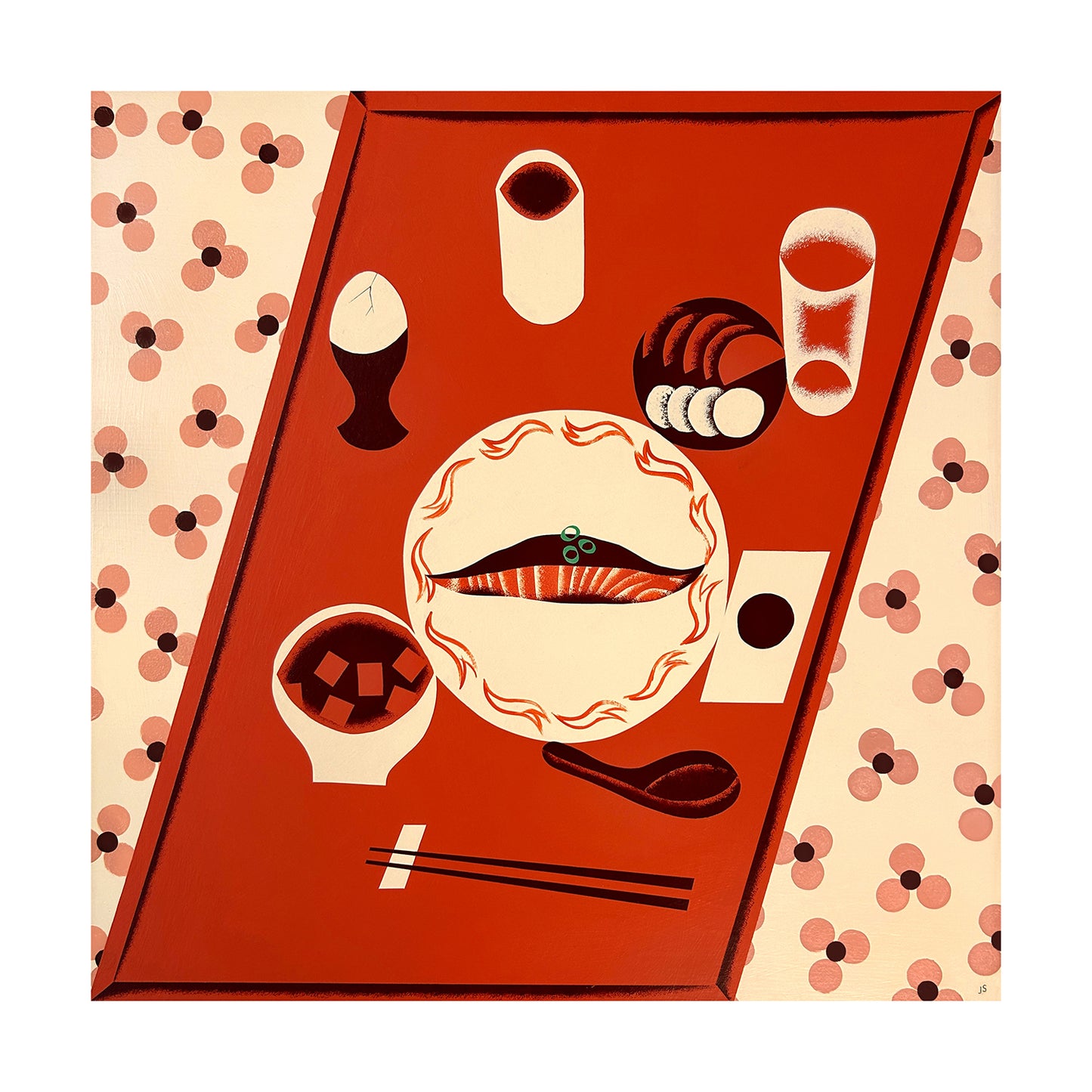 Josh Stover - Breakfast Set Print