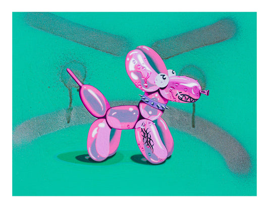 Kane Kokaris - Bad (Balloon) Dog Print