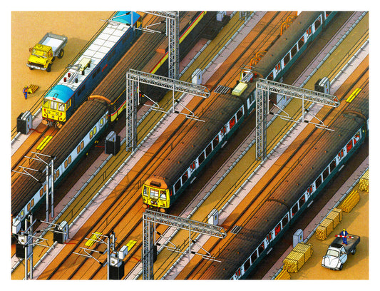 Kidfue -  Train Yard B Print