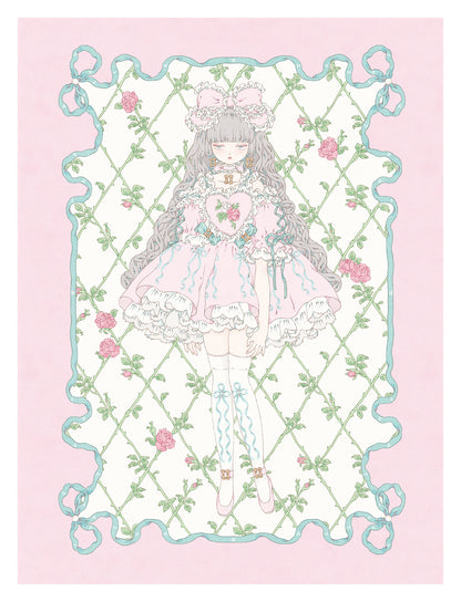 Kira Imai - Roseraie Print