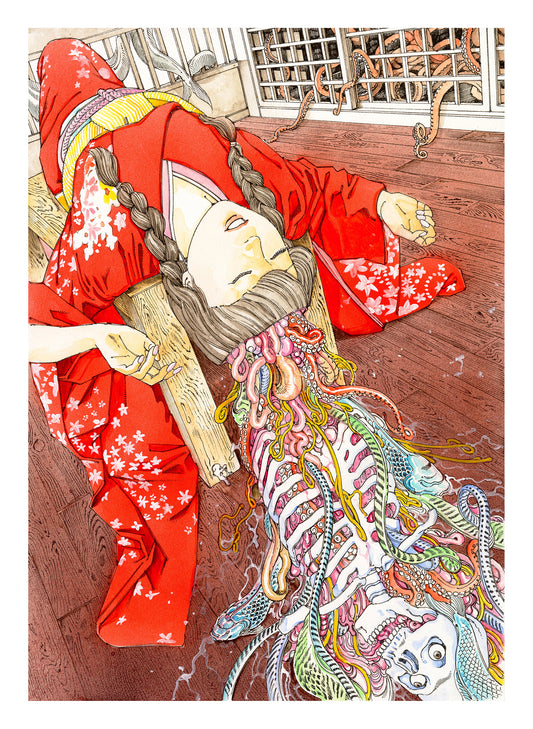 Shintaro Kago - Coming of Age Ceremony 2 Print