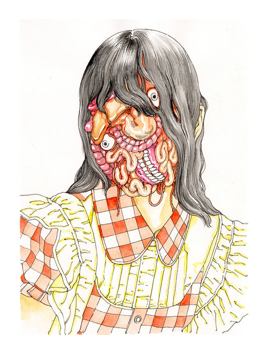 Shintaro Kago - Smile 1 Print