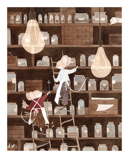 Vanessa Gillings - Apothecaries Print