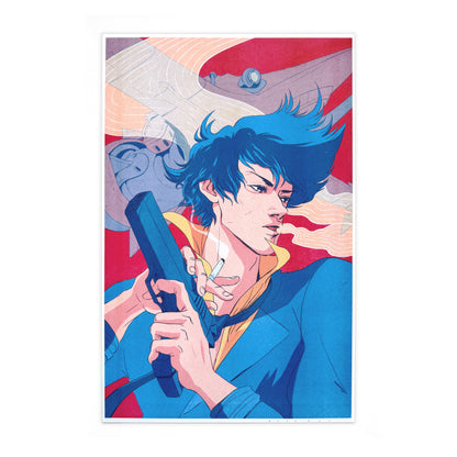 Boya Sun - Cowboy Bebop V3 Risograph