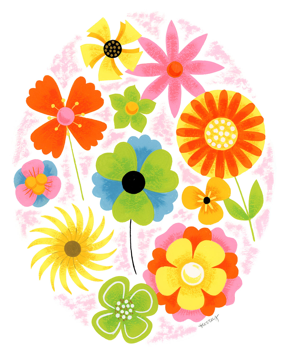 Ellen Surrey - Flower Pins – Nucleus Portland