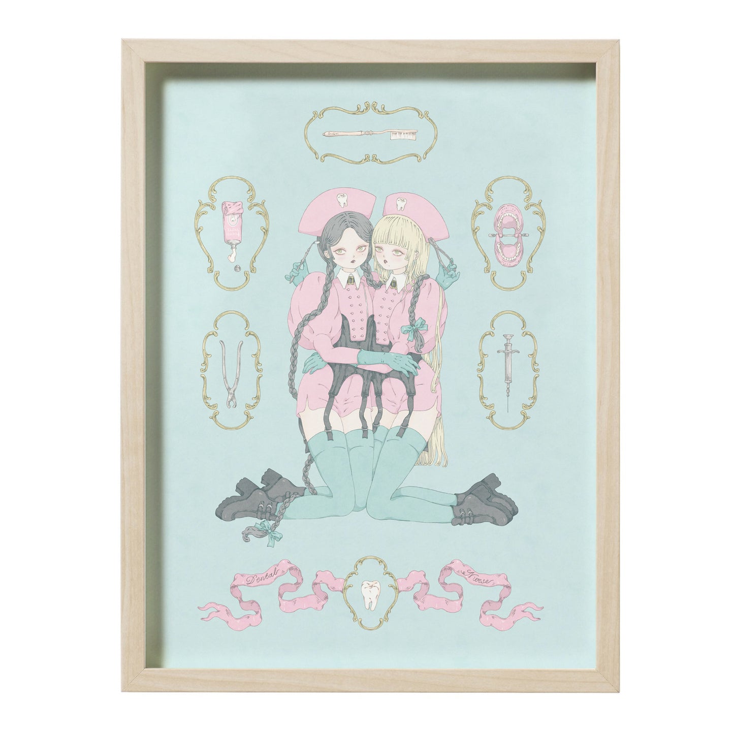 Kira Imai - Dental Nurse (Framed) Print