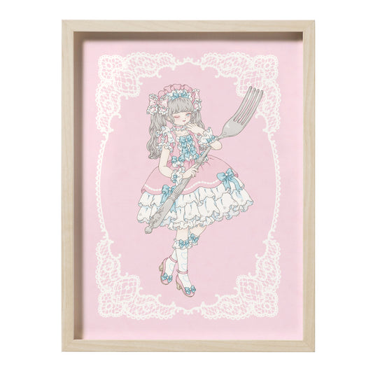 Kira Imai - For Dessert Fork (Framed) Print