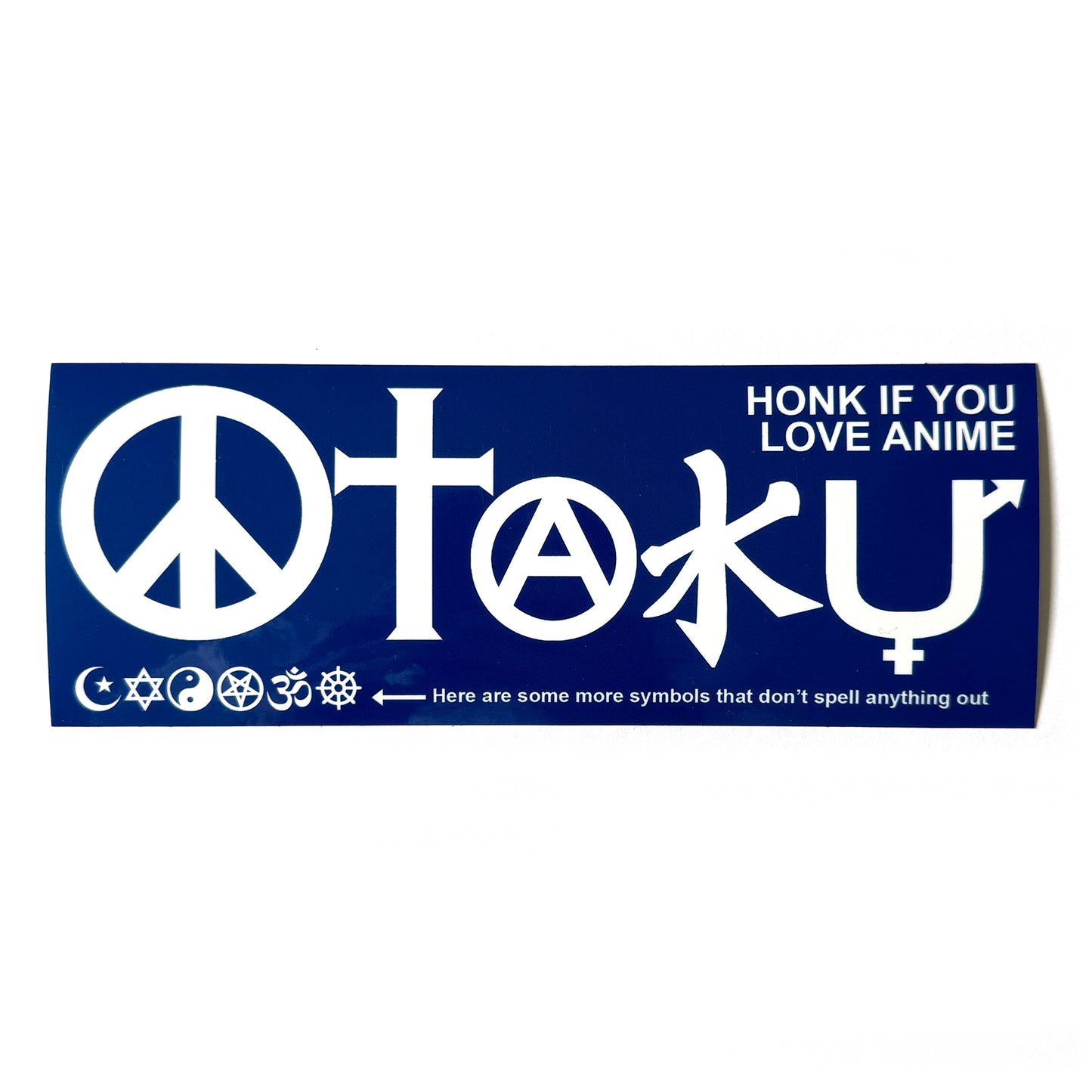 Wren McDonald - Otaku (Coexhist) Bumper Sticker