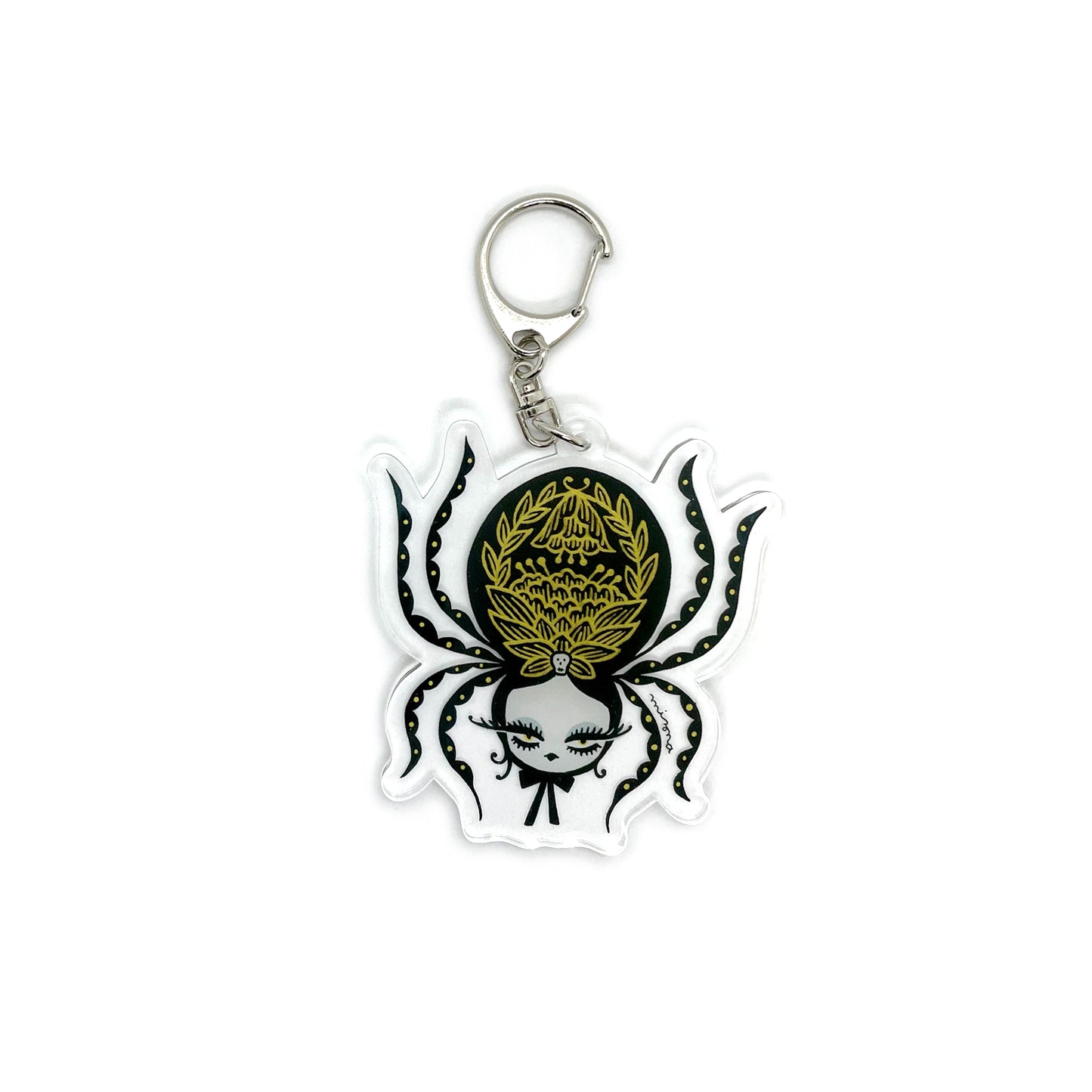 Mizna Wada - Golden Spidora Keychain