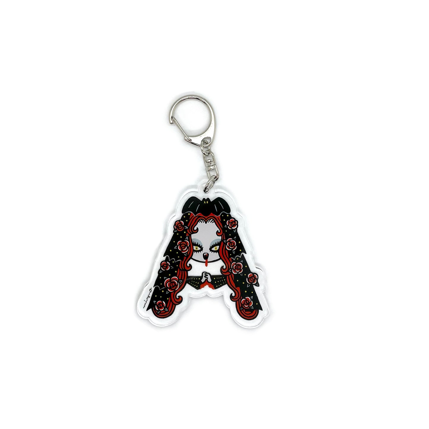 Mizna Wada - "A" Keychain