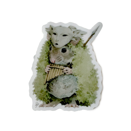 Lily Seika Jones - Moss Mouse Sticker