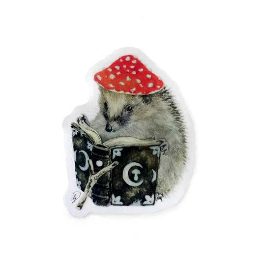 Lily Seika Jones - Mushroom Hedgehog Sticker