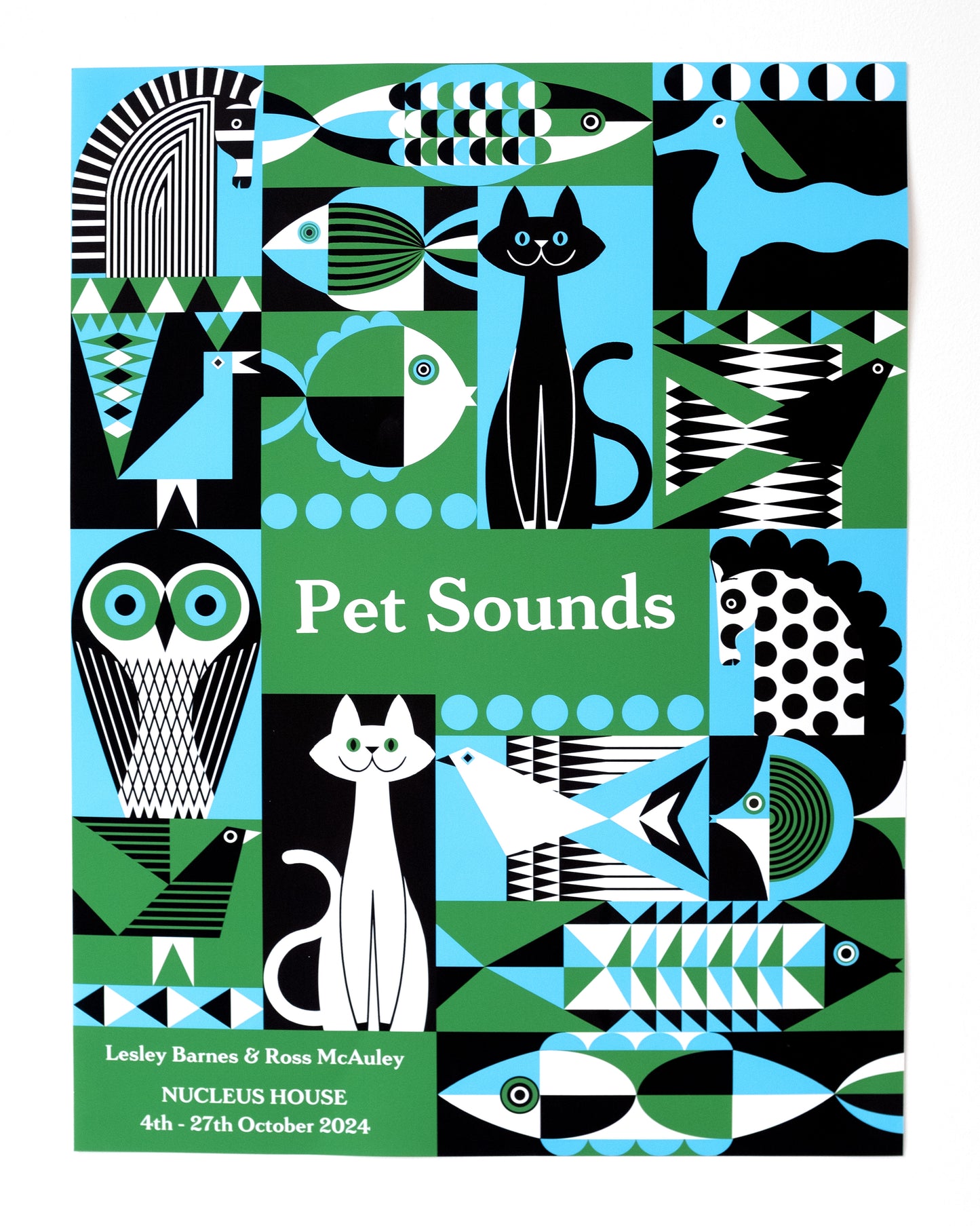 Lesley Barnes & Ross McAuley - Pet Sounds Poster