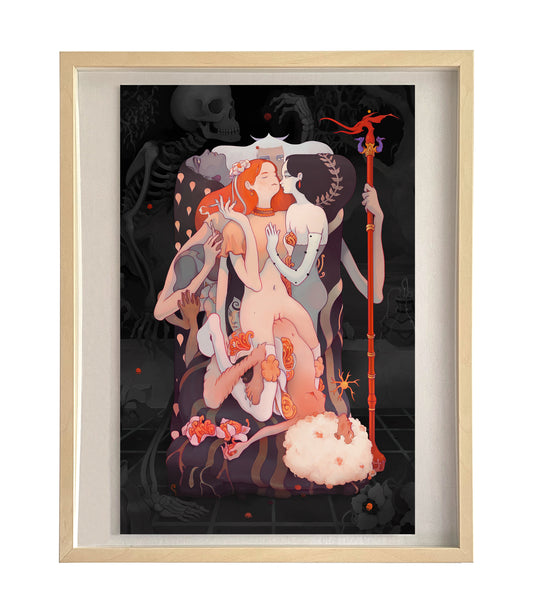 Jesus Benitezf - This Mortal Coil Framed Print