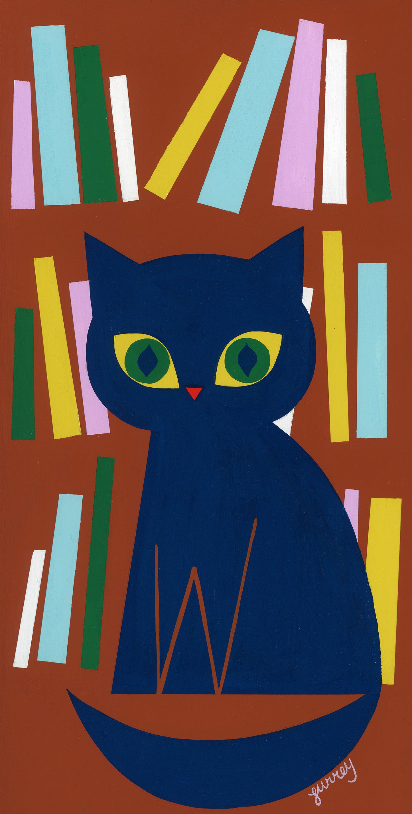 Ellen Surrey - Bookstore Cat