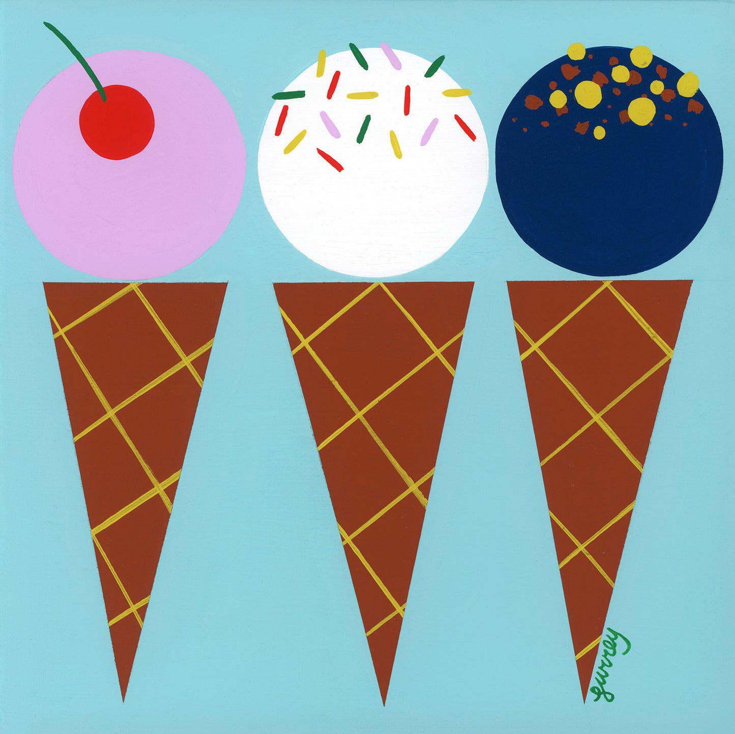 Ellen Surrey - Ice Cream Cones