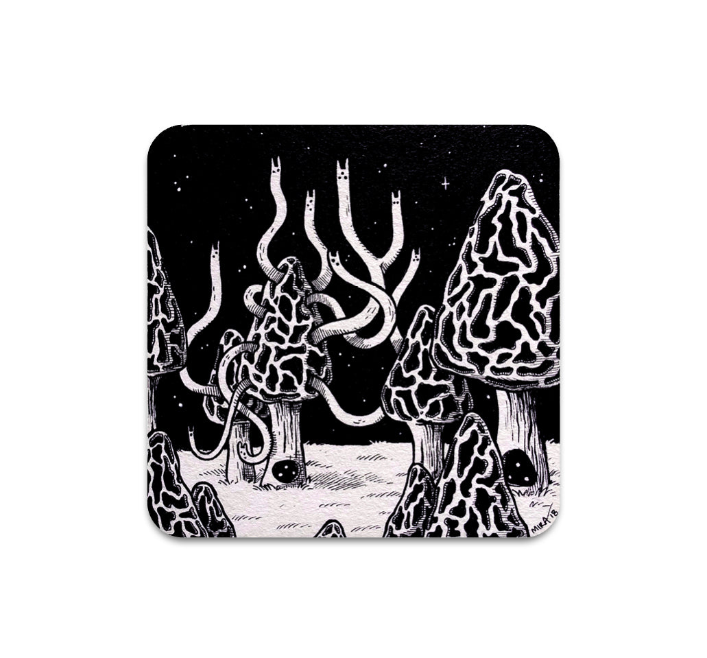 S3 Faunwood - Morels Coaster