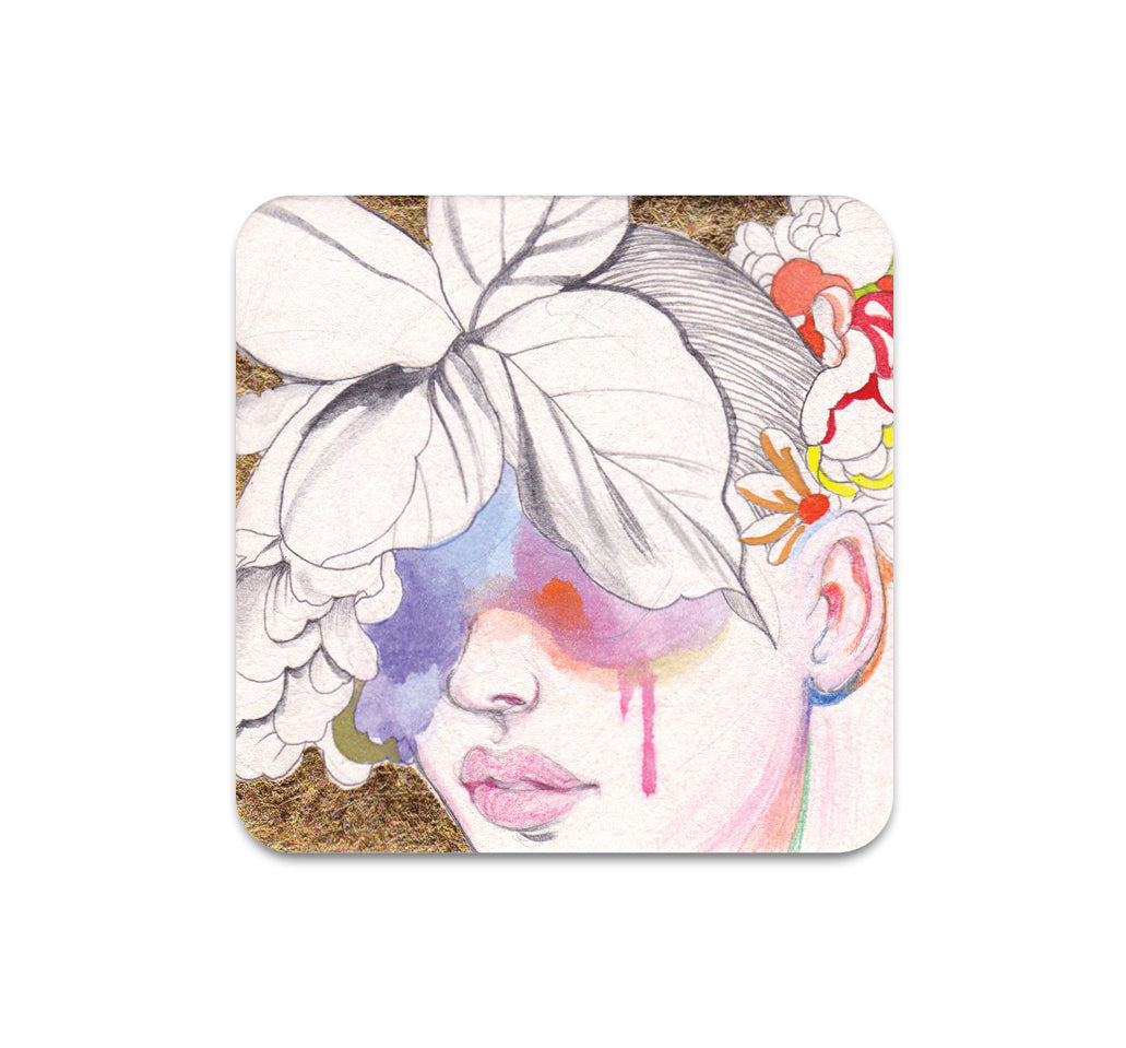 S3 Helice Wen - Pattern Square #4 Coaster