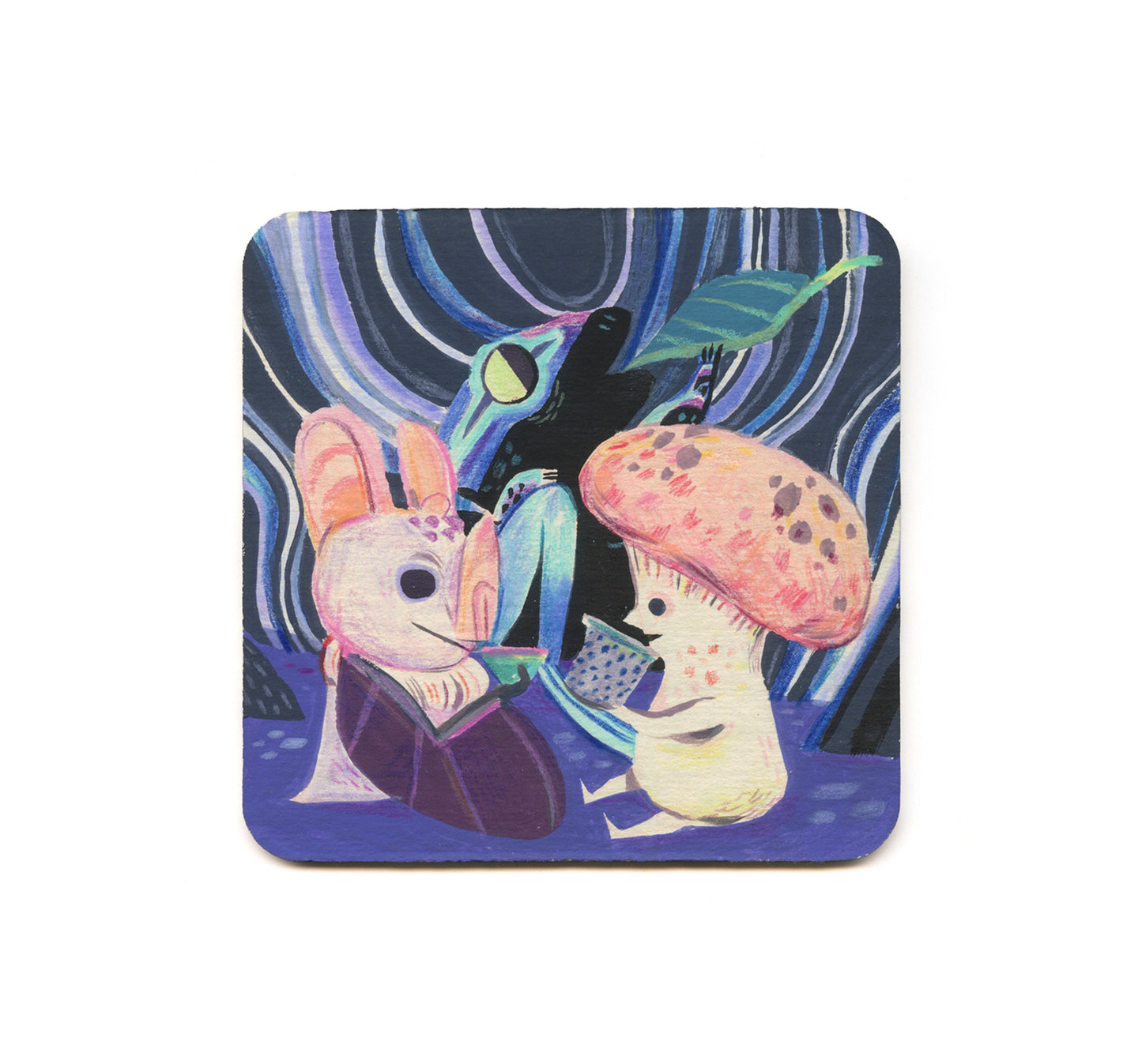 S1 Meg Hunt - Cave Creatures 3 Coaster