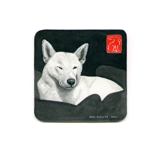 S1 Mike Schultz - Hair of the Dog that Bit You (Molly) Coaster
