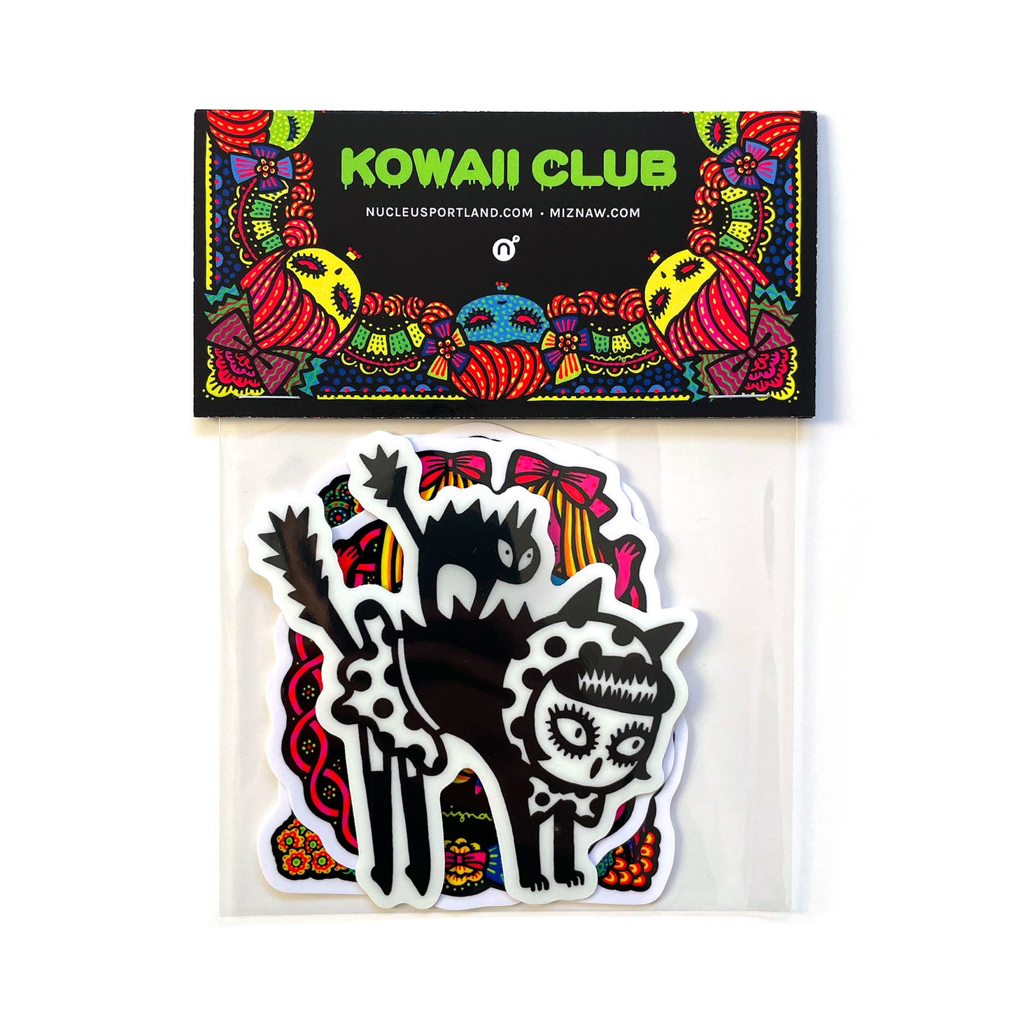 Mizna Wada - Kowaii Club 3pc Sticker Pack