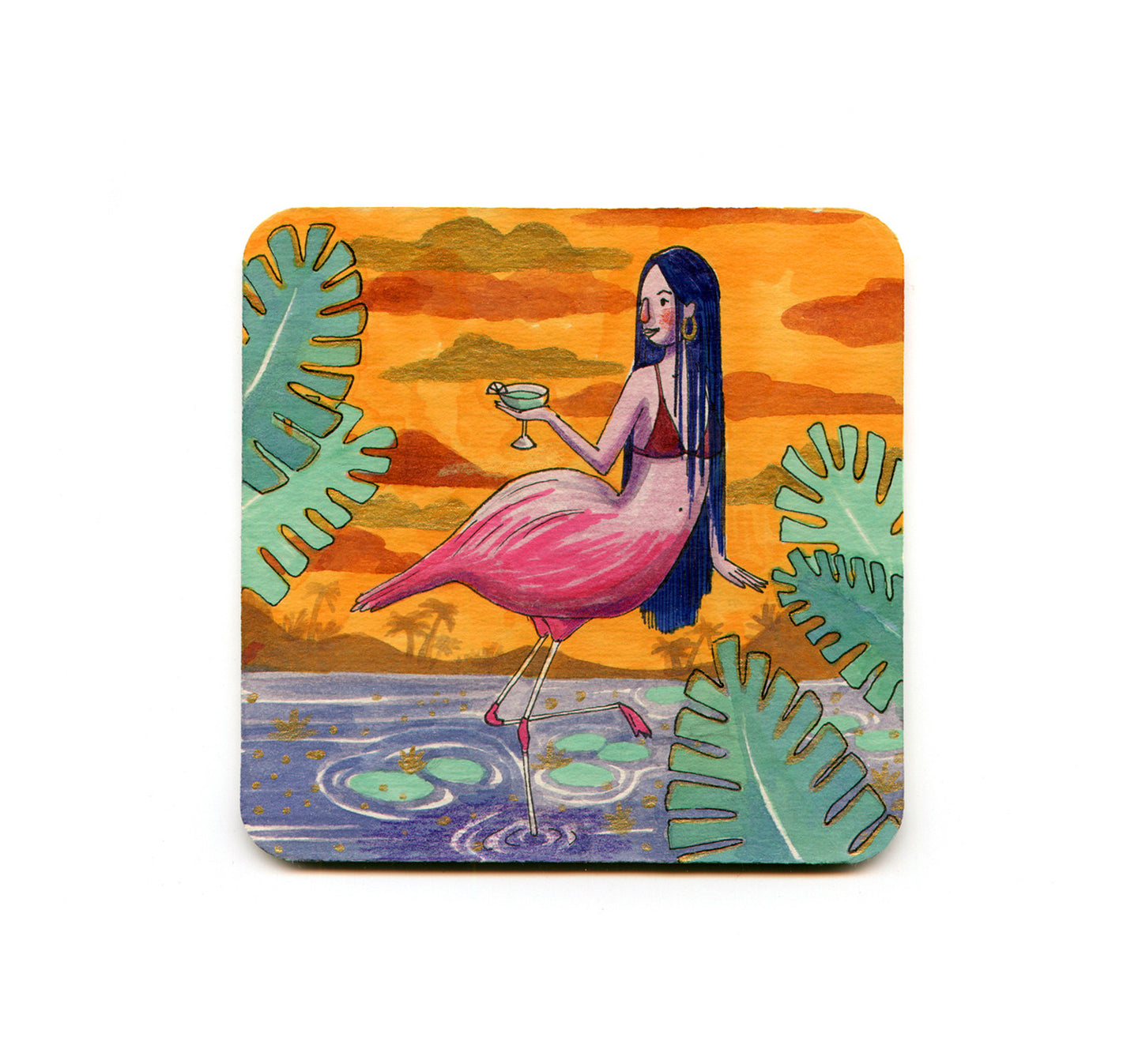 S1 Molly Walsh - Flamingo Harpy Coaster