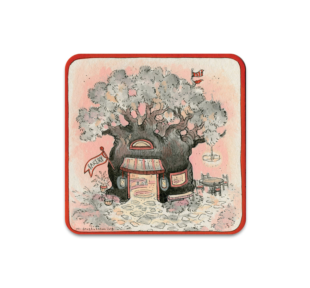 S3 Nicole Gustafsson - Cherry Treehouse Coaster