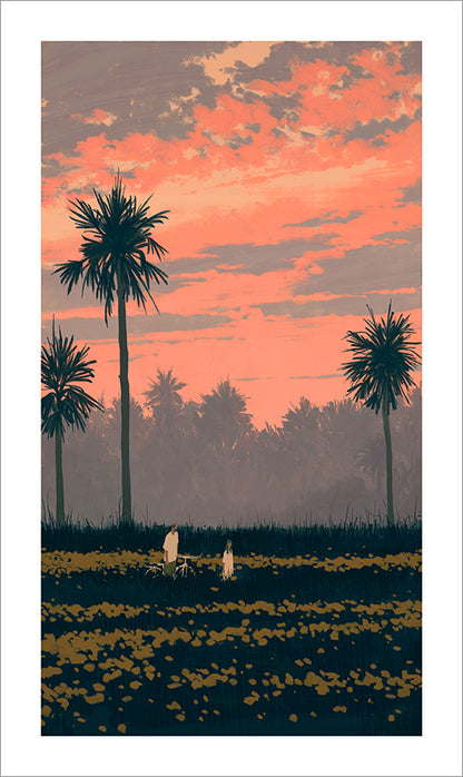 Katherine Lam - Palm Tree Print