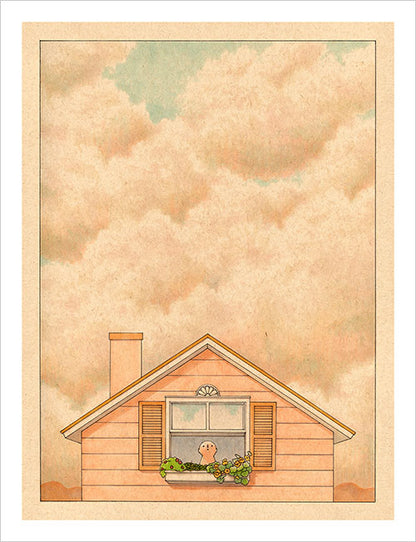 Felicia Chiao - Cloud House Print
