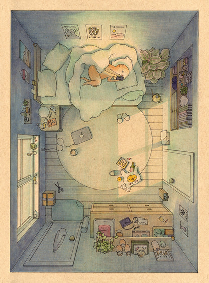 Felicia Chiao - You'll Feel Better in the Morning Print