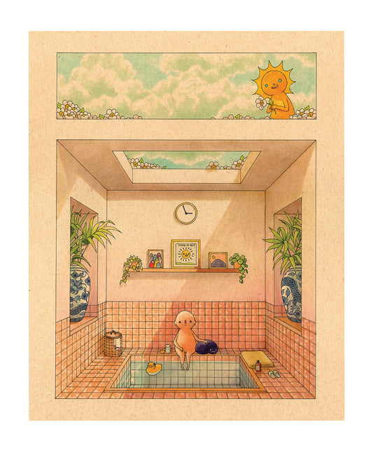 Felicia Chiao - Sunny Bath Print