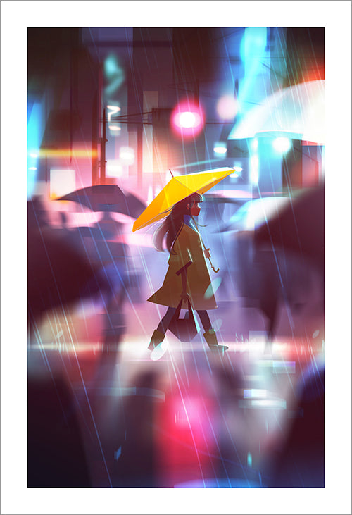 Jenny Yu - Rain Print