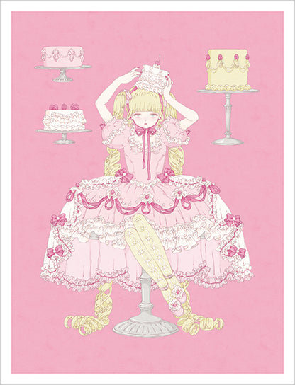 Kira Imai - Cherry Cake Dress Print