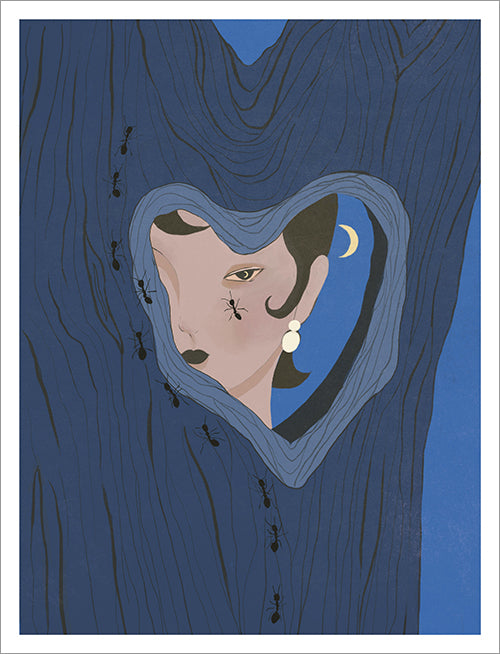 Lea Woo - Blue Night Print
