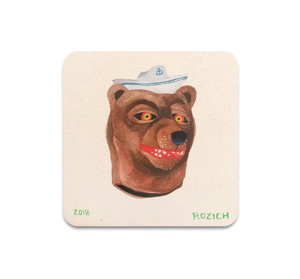 S3 Stacey Rozich - Mask 2 Coaster