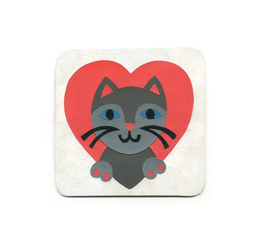 S2 Timothy Karpinski Jr. - I Love Cats Coaster
