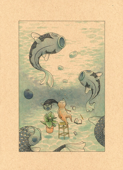 Felicia Chiao - Underwater Print
