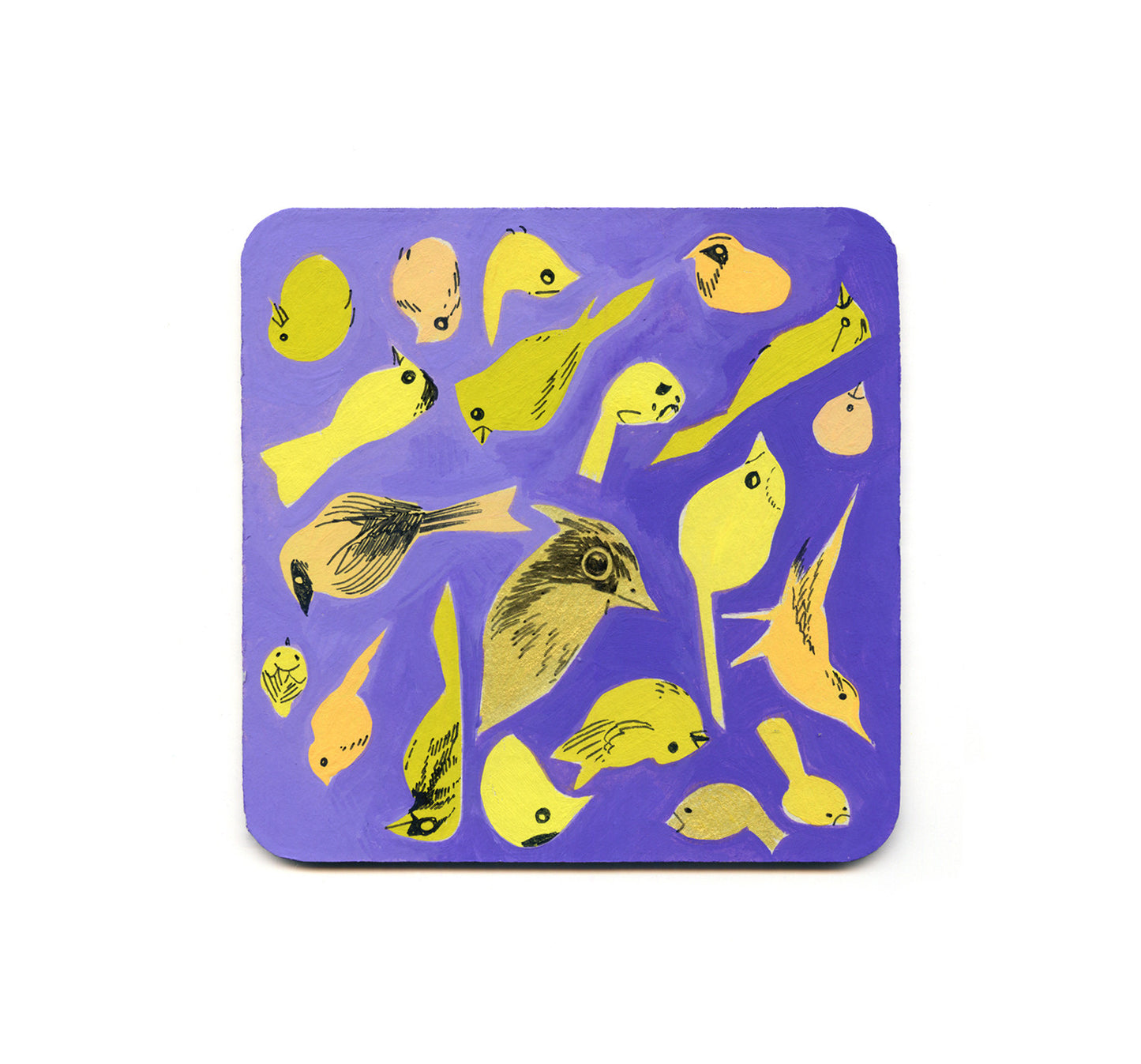 S1 Veronica Fish - Warblers Coaster