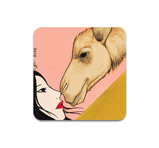 S3 Yumiko Kayukawa - Camel Eskimo Kiss Coaster