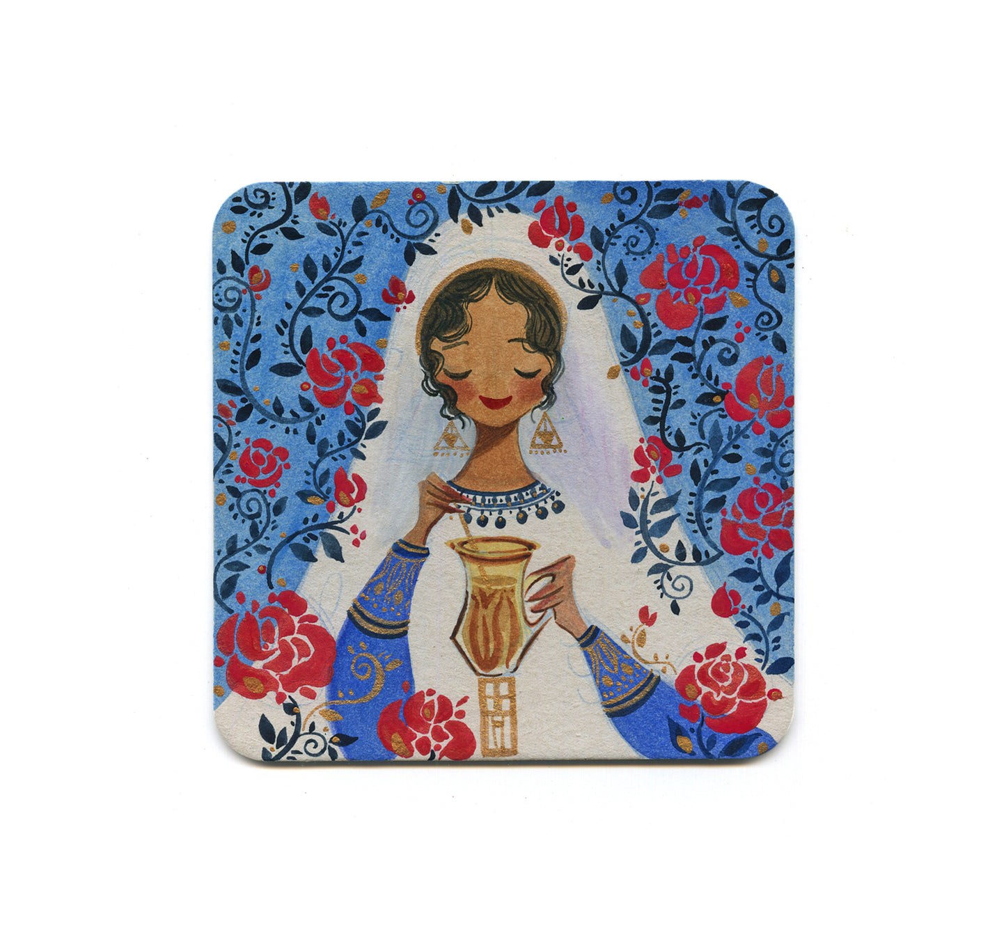 S2 Alina Chau - Rose Water Coaster