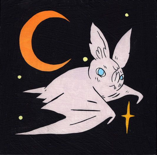 Deth P. Sun - Bat with Crescent Moon